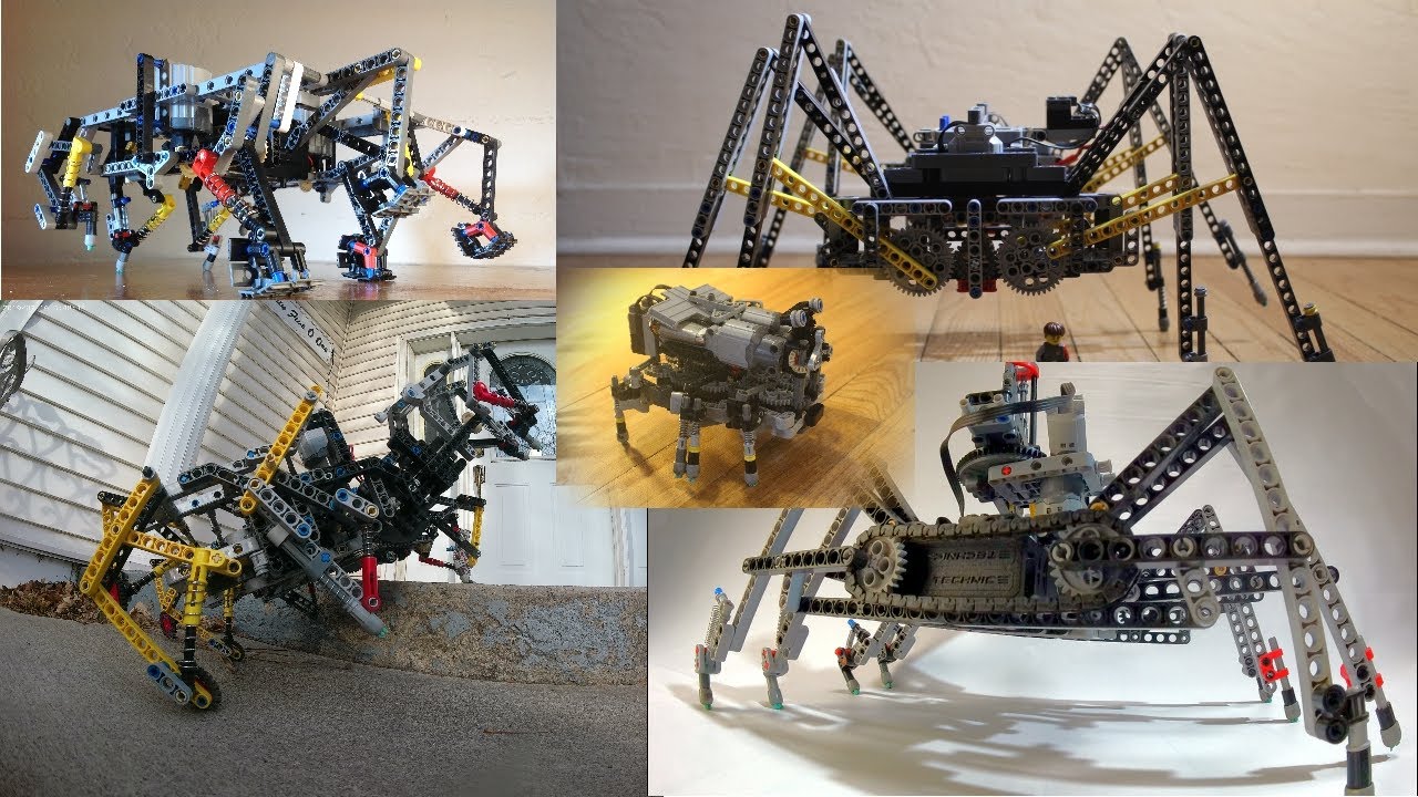 5 Crazy Lego Walking Machines