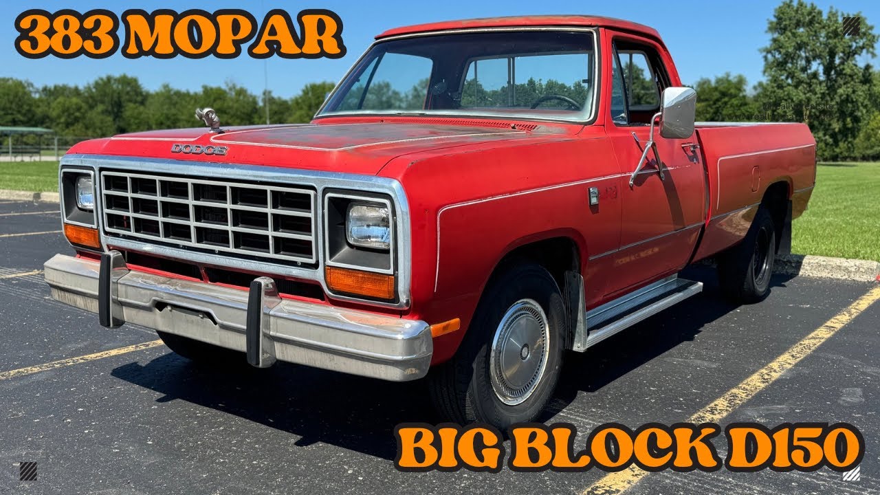 “Mopar Muscle Truck: Dodge D150 Prospector with a 383!”