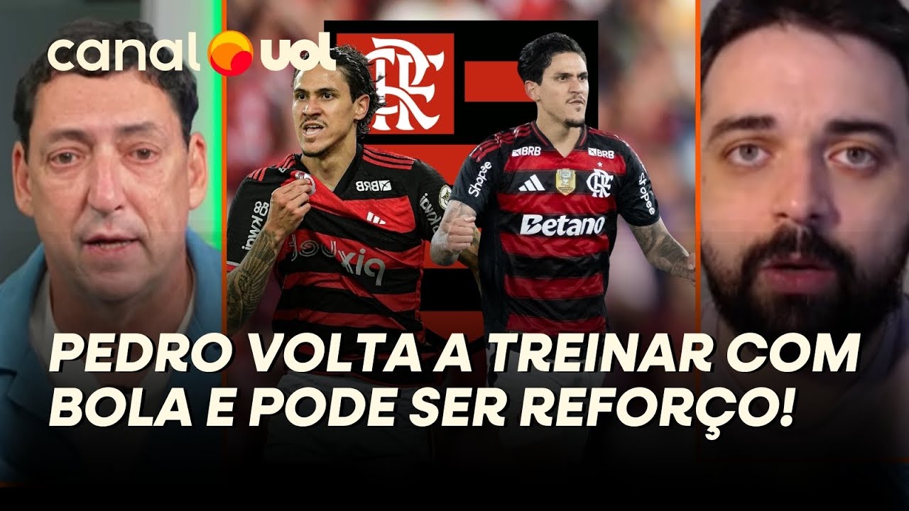 FLAMENGO: PEDRO TREINA COM BOLA PELA PRIMEIRA VEZ APÓS LESÃO E PODE REFORÇAR O TIME NO MUNDIAL