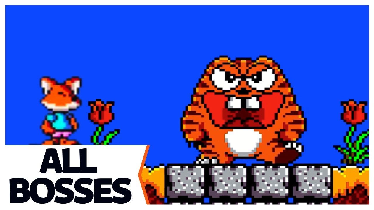 Psycho Fox - ALL BOSSES (No Damage) + Ending // Sega Master System