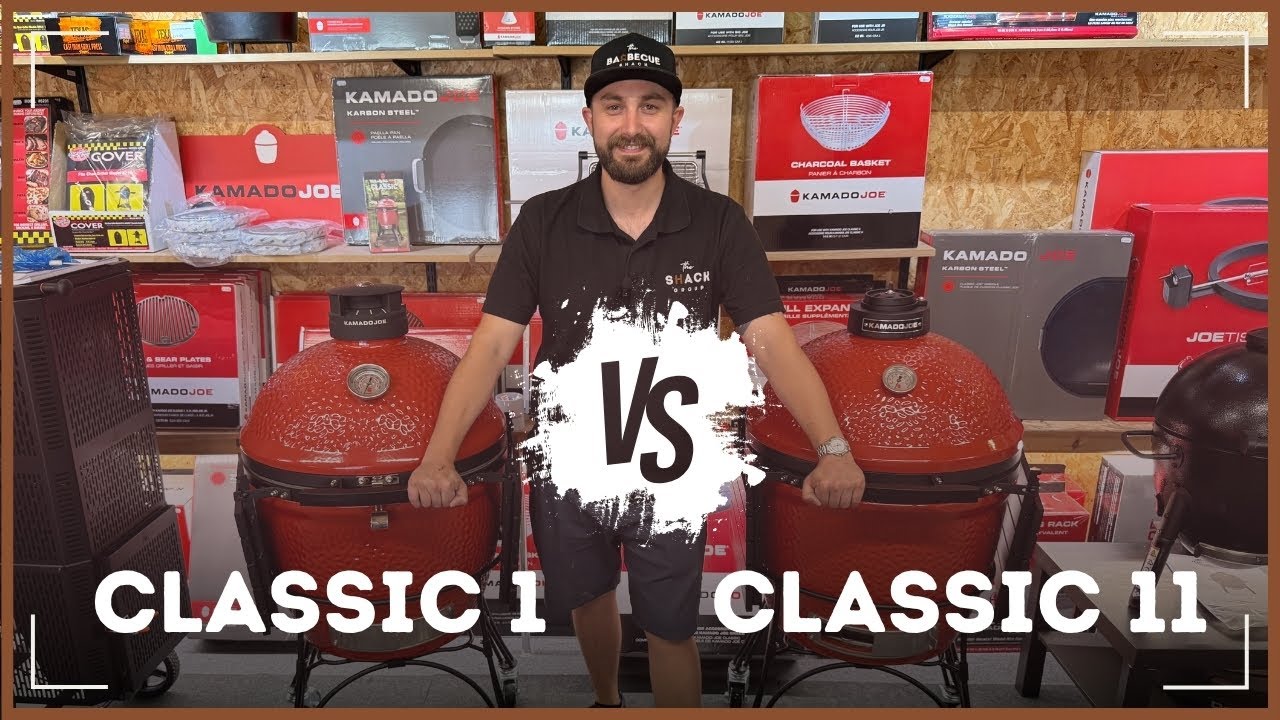 Kamado Joe Classic I против Classic II: в чем разница?