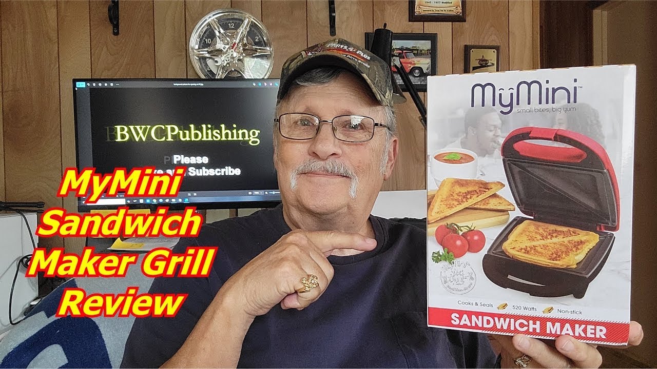 Распаковка и обзор сэндвич-гриля MyMini Sandwich Maker Grill. Цена всего 12,95 долларов.