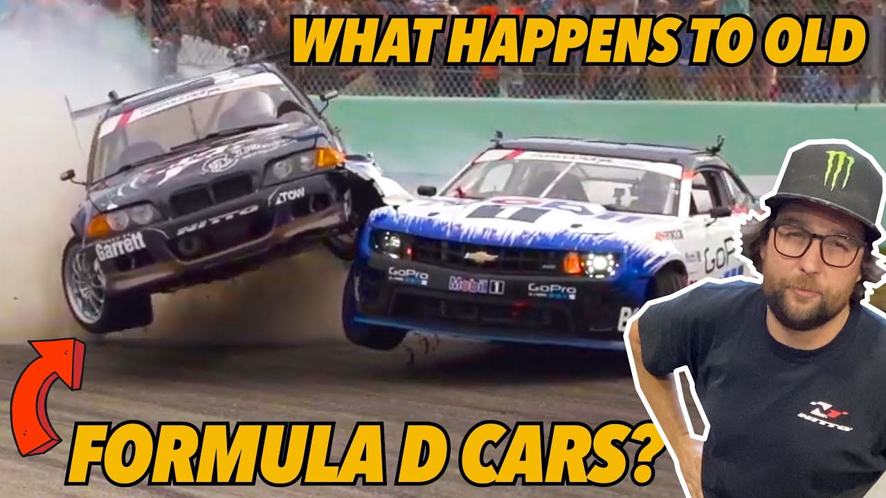 What happens to old Formula D cars?  Chelsea Denofa's E46 BMW!