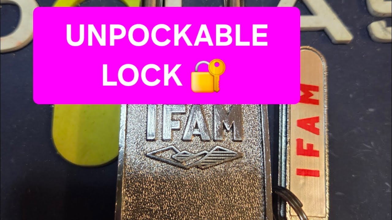 (023) THE UNPICKABLE LOCK! MACIC! ♥️💥🔒👌🔐