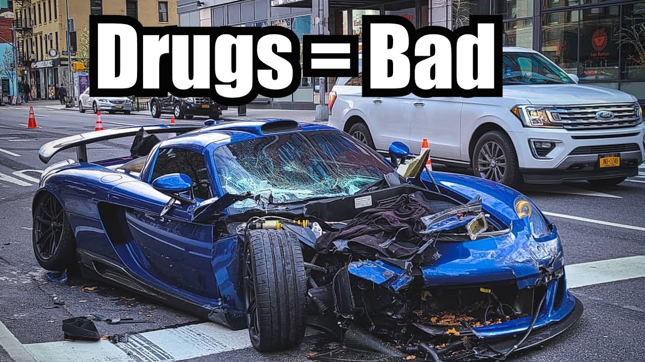 Guy Goes On Rampage in Carrera GT in NYC