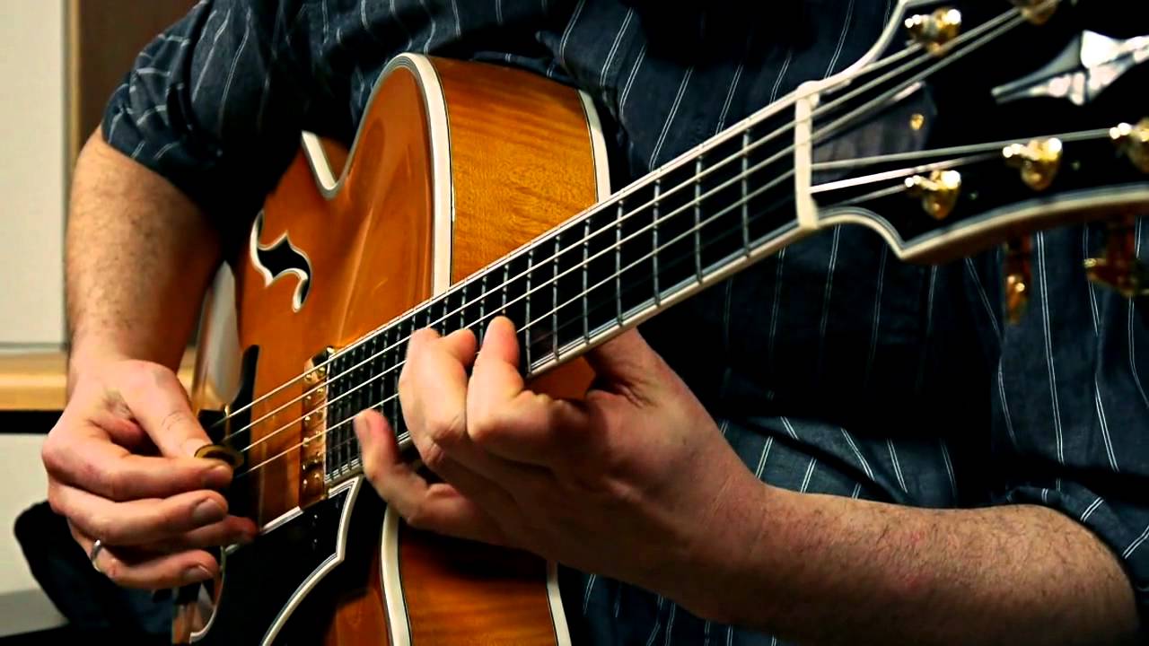Sonntag J17X Archtop Jazz Guitar - 'Afternoon in Paris' Changes  - Played by Andreas Schulz