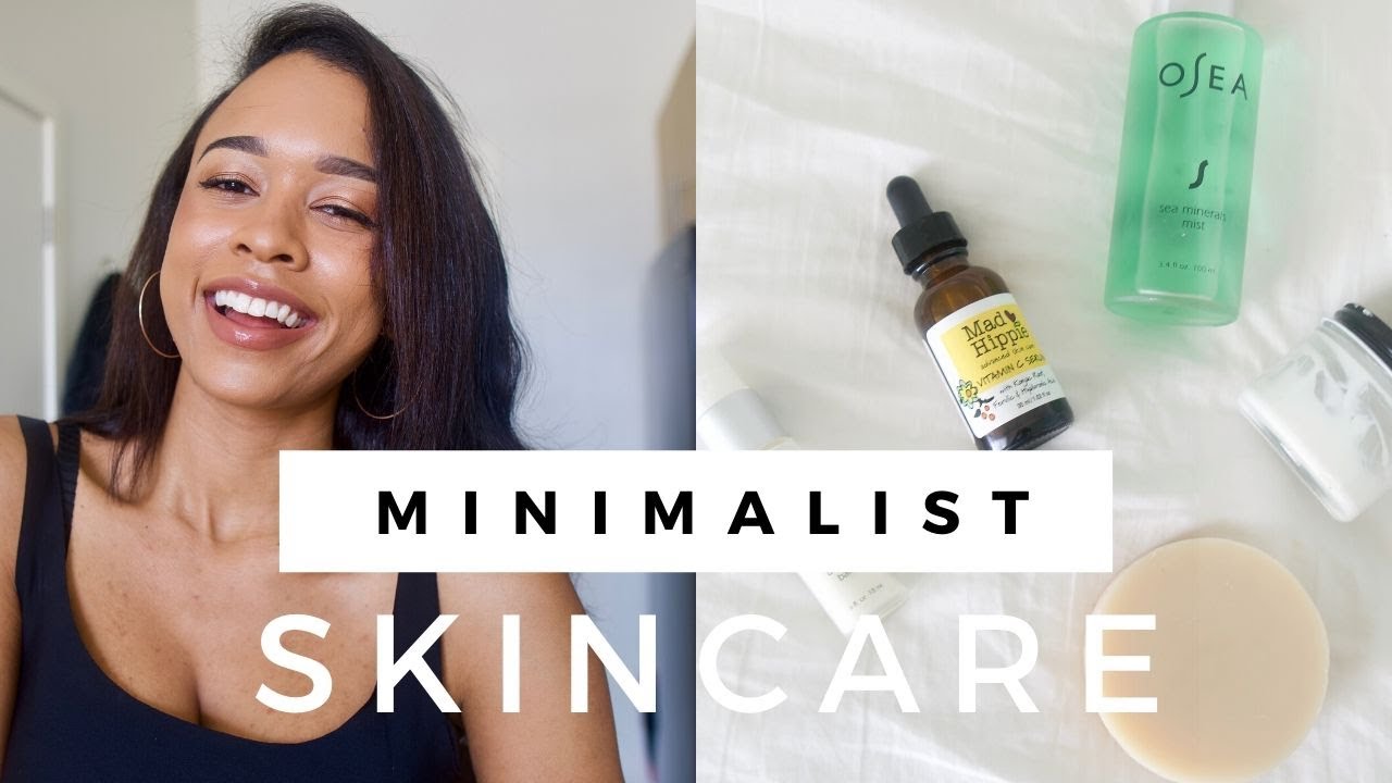 Minimalist Skincare Routine For Acne and Dark Spots| Skincare Routines 2020