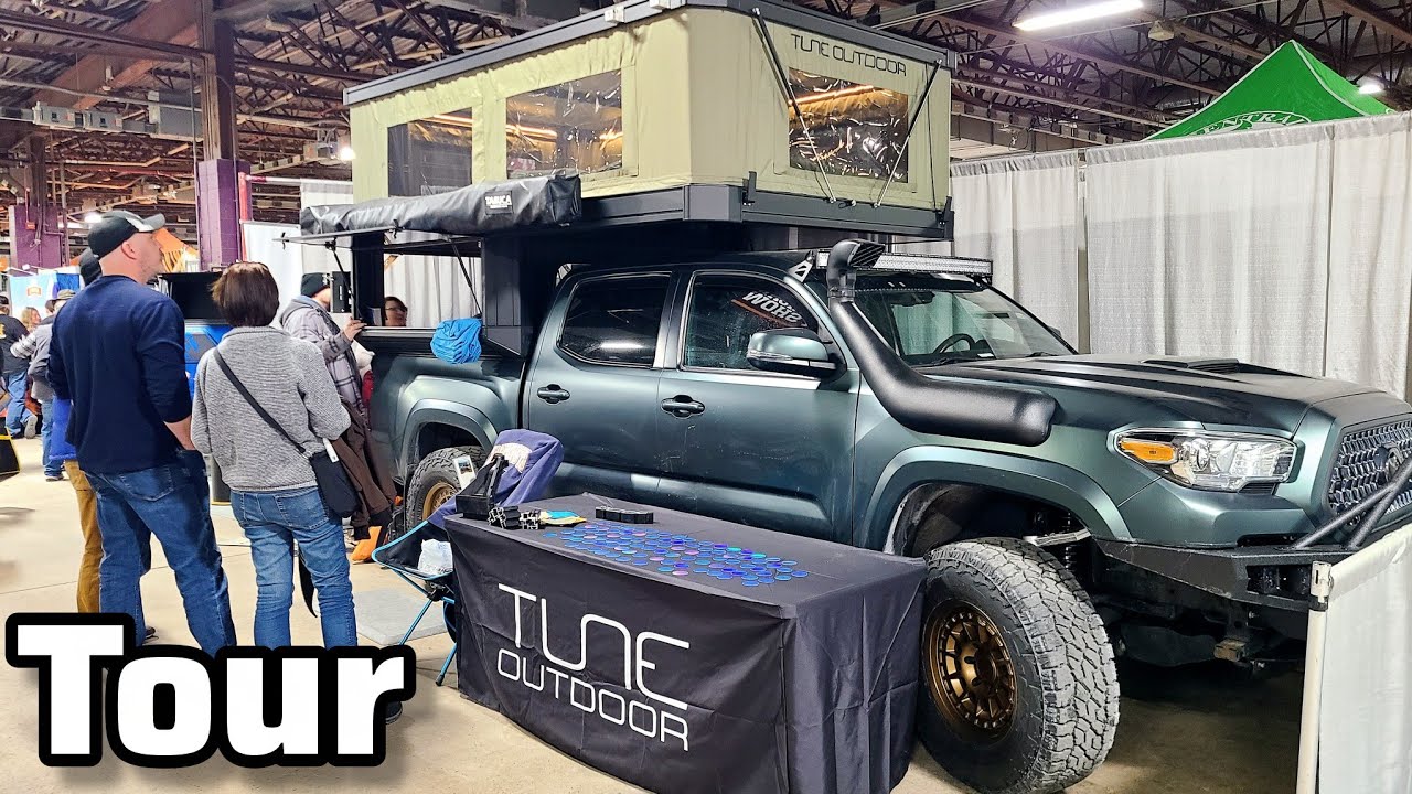 TOUR | By @tuneoutdoor at Great American Outdoor Show PA 2026 #TruckCamper