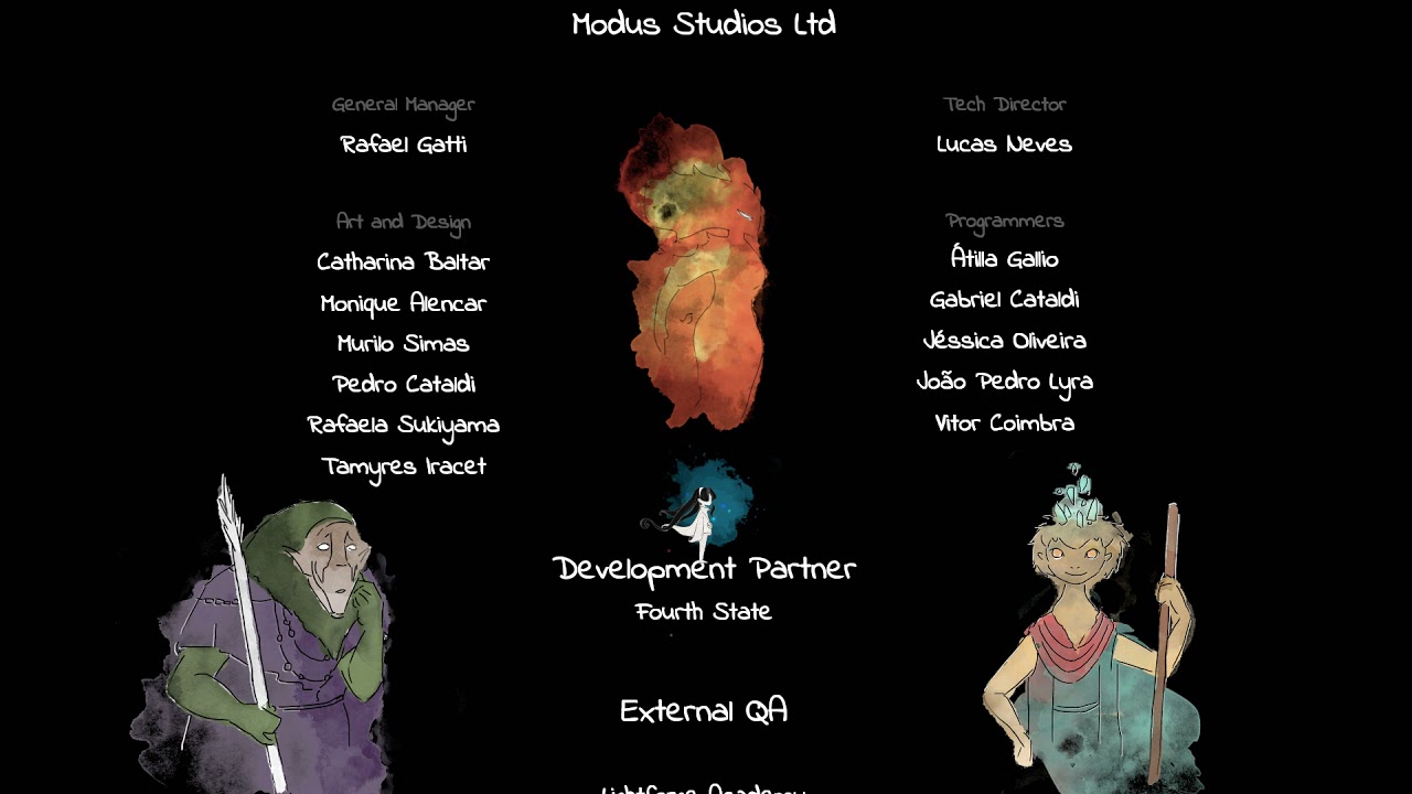 Lost Words: Beyond the Page - Credits