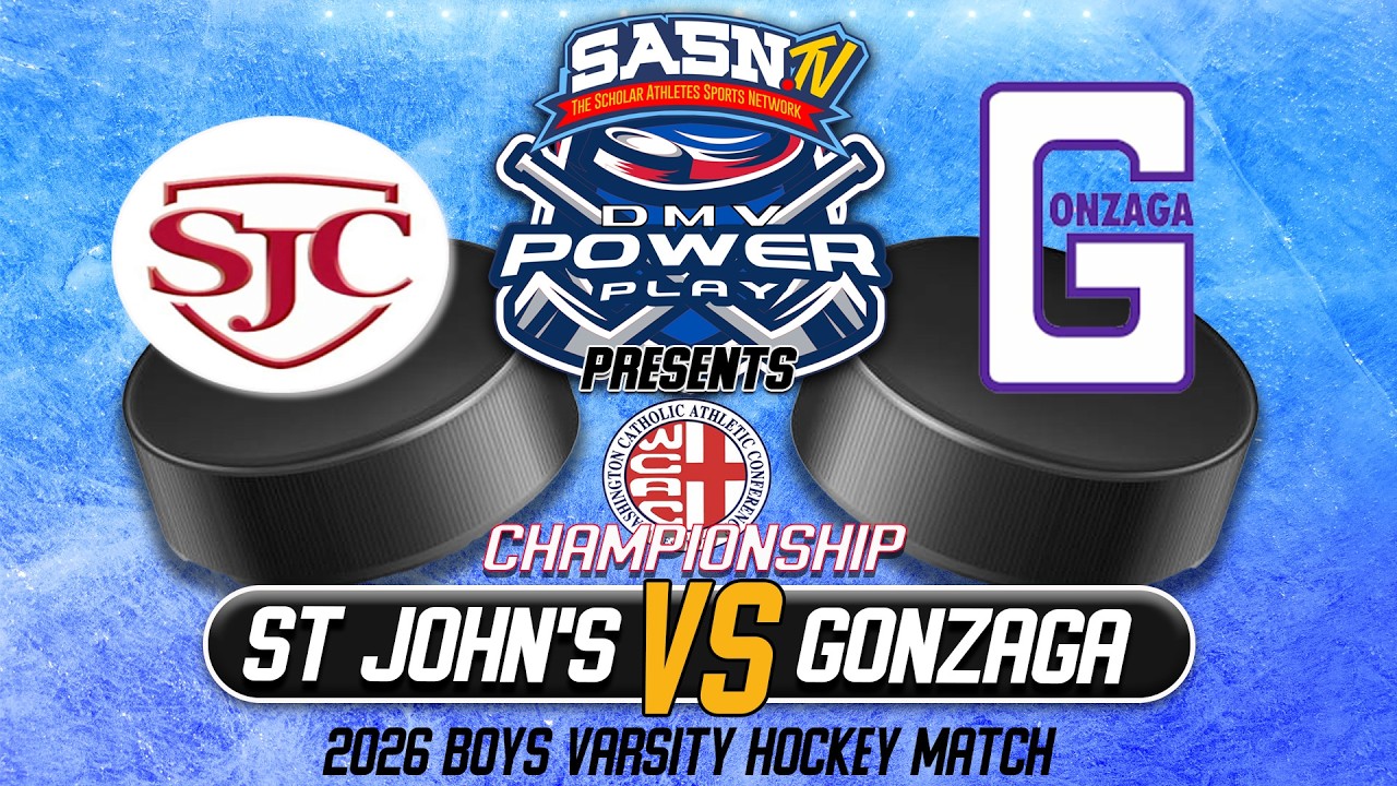 St John's Cadets vs Gonzaga Eagles | WCAC Championship Highlights  | DMV Power Play