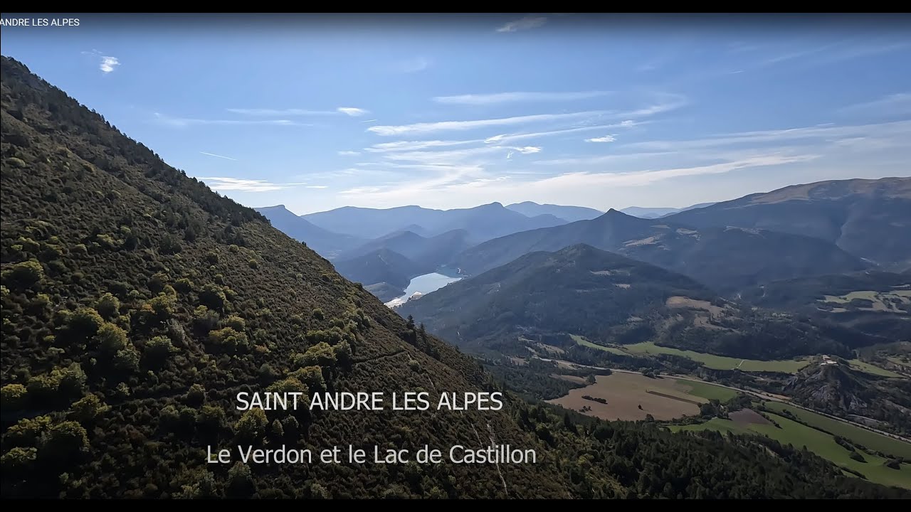 Une journée de parapente  à  SAINT ANDRE LES ALPES