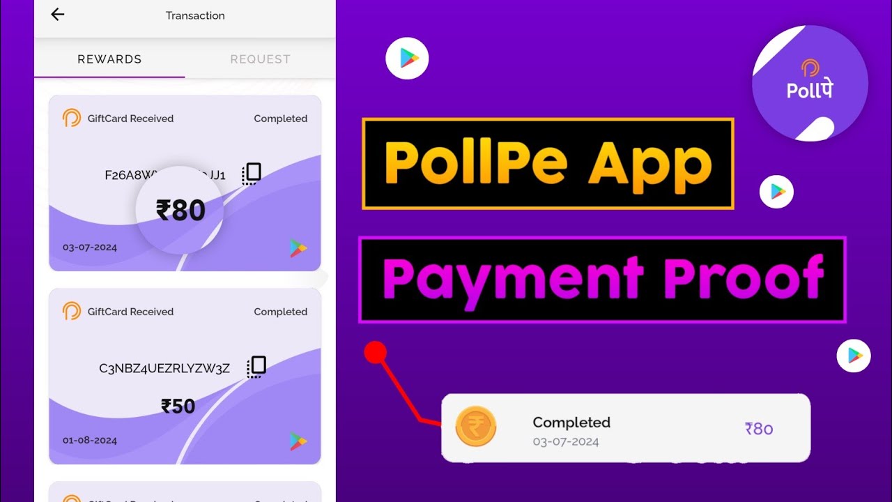 Get Free ₹80 Google Gift Cards Daily | Best App To Get Google Gift Cards  💸 | Pollpe Earning App