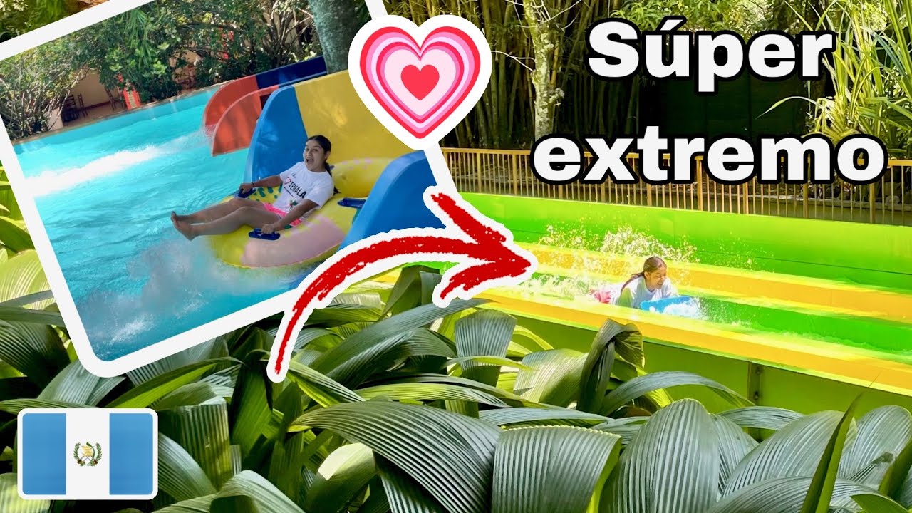 Esto hay en el mejor PARQUE ACUÁTICO de Centroamérica, XOCOMIL en Guatemala 🇬🇹 | Celinaz 🇸🇻