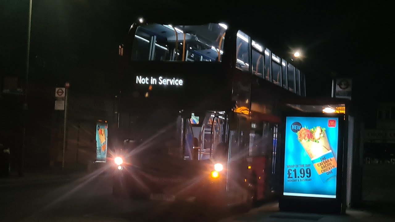Journey on the London Bus Route N199 | BL65 OYN, 13092 | Enviro 400 MMC B5LH | Stagecoach
