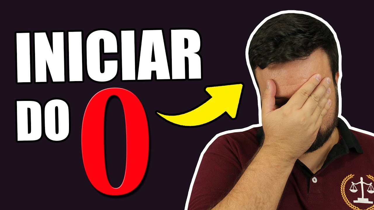 COMO COMEÇAR A ESTUDAR DO ZERO PARA CONCURSOS E VESTIBULARES! | O DIREITO E EU
