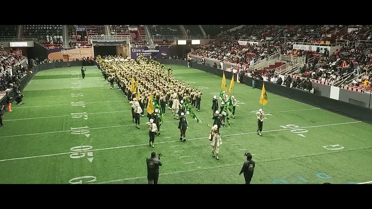 @nsu_spartanlegion best band entrance @hbcuculture 2022