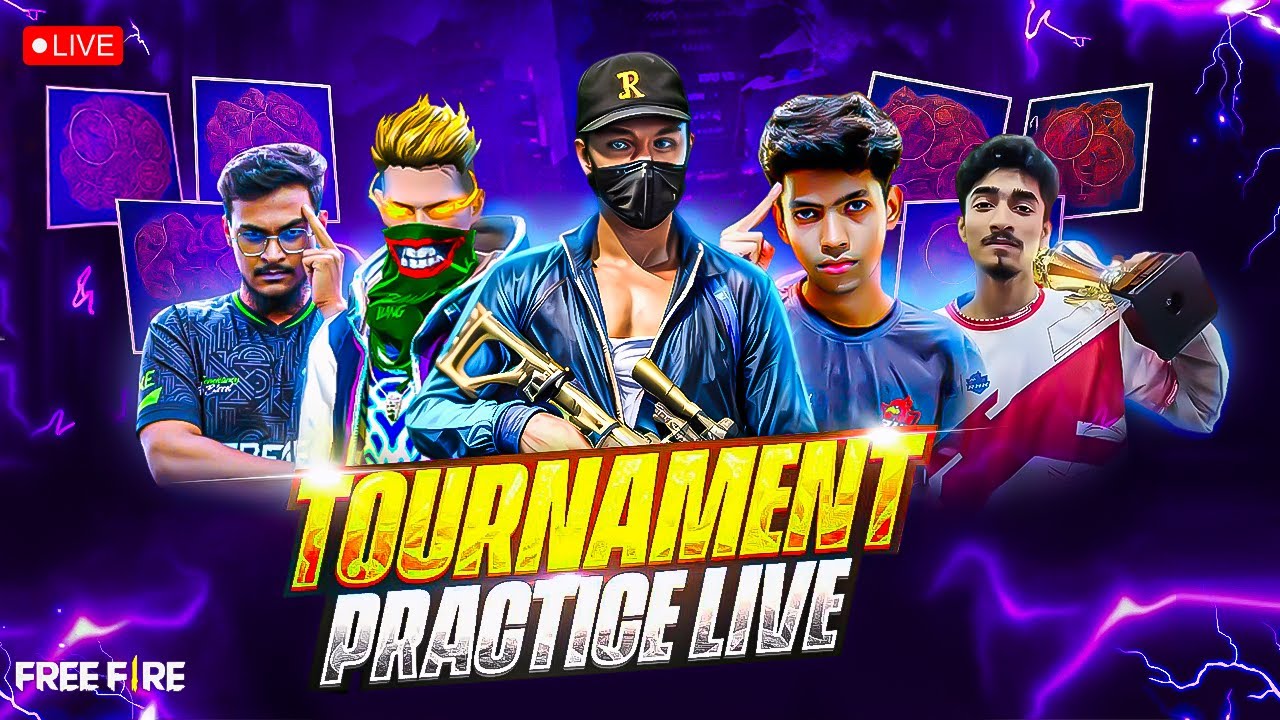 LIVE 🔴 DAILY PRACTICE TOURNAMENT LIVE FOR SUBSCRIBERS  #mrbunnyff