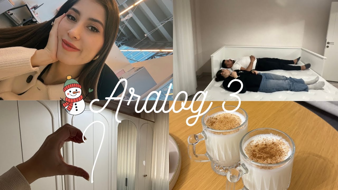 ARALOG 3✨ Evi düzenliyoruz 🎀 IKEA Divanı aldık ✔️
