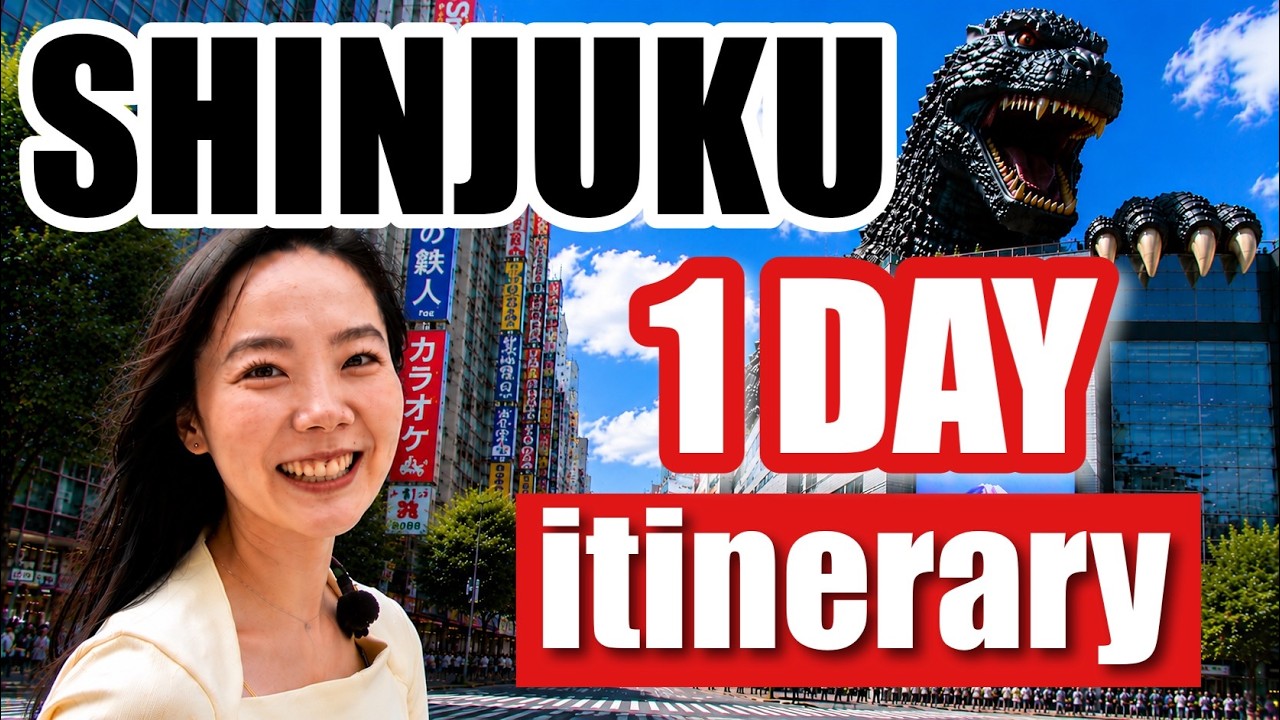 SHINJUKU 1 DAY ITINERARY | Japan Travel Guide 2026