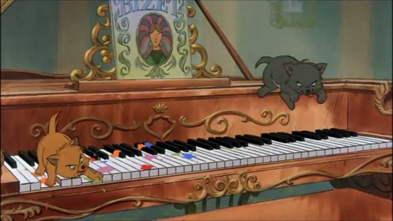 Les Aristochats - *Des gammes et des arp&egrave;ges* (HD)