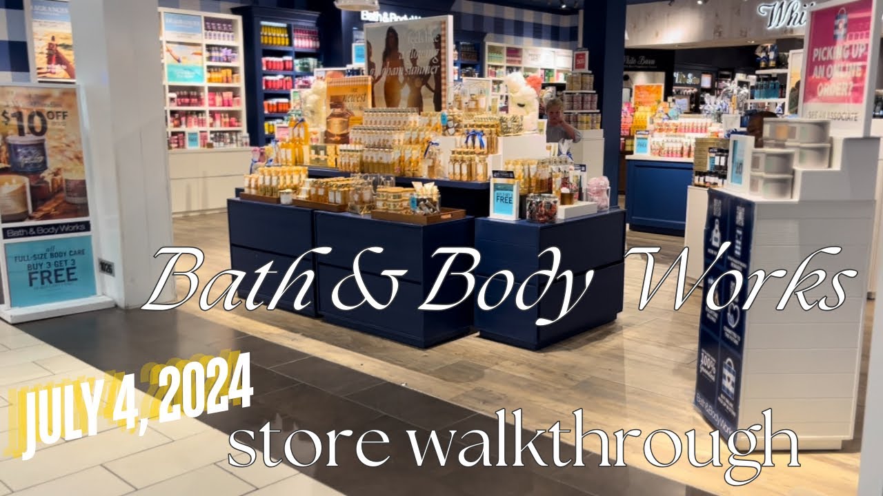 Обзор магазина Bath and Body Works в июле 2024 г.