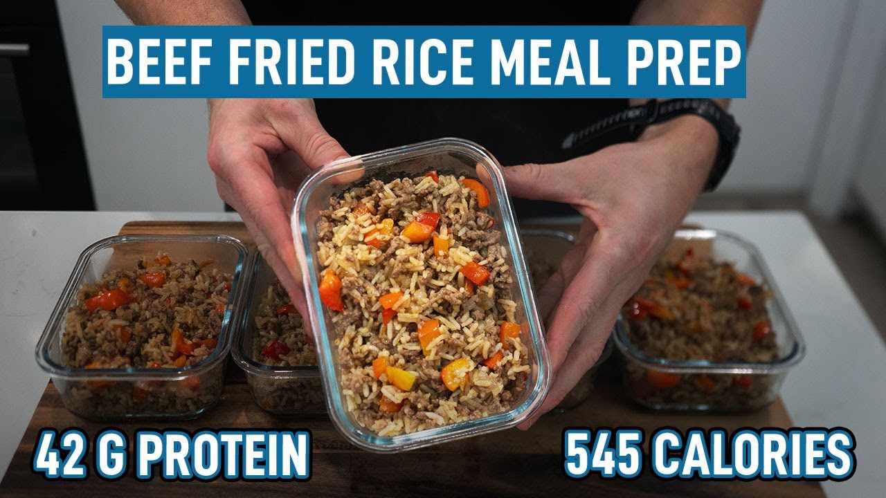 High Protein Beef Fried Rice You’ll Actually Want to Eat (40g!)