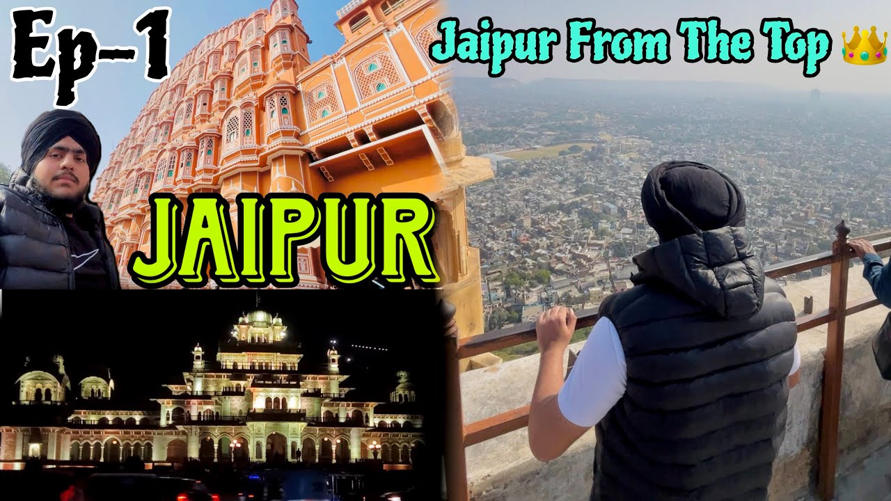 Jaipur Vlog | Exploring India&rsquo;s Pink City 🌸|| Part-1🔥|| Factastic Sumer || Ep-1