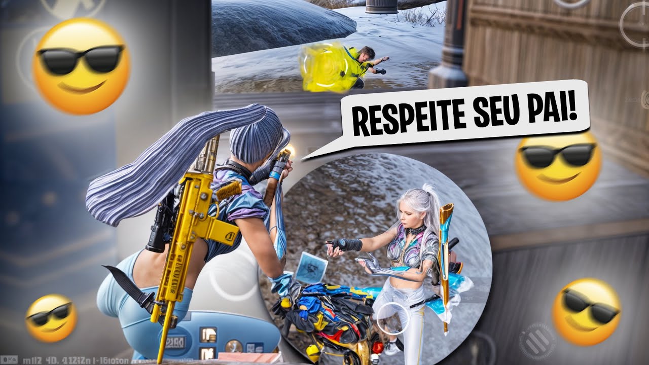 Fui AMEAÇADO no MEIO da PARTIDA! - PUBG MOBILE