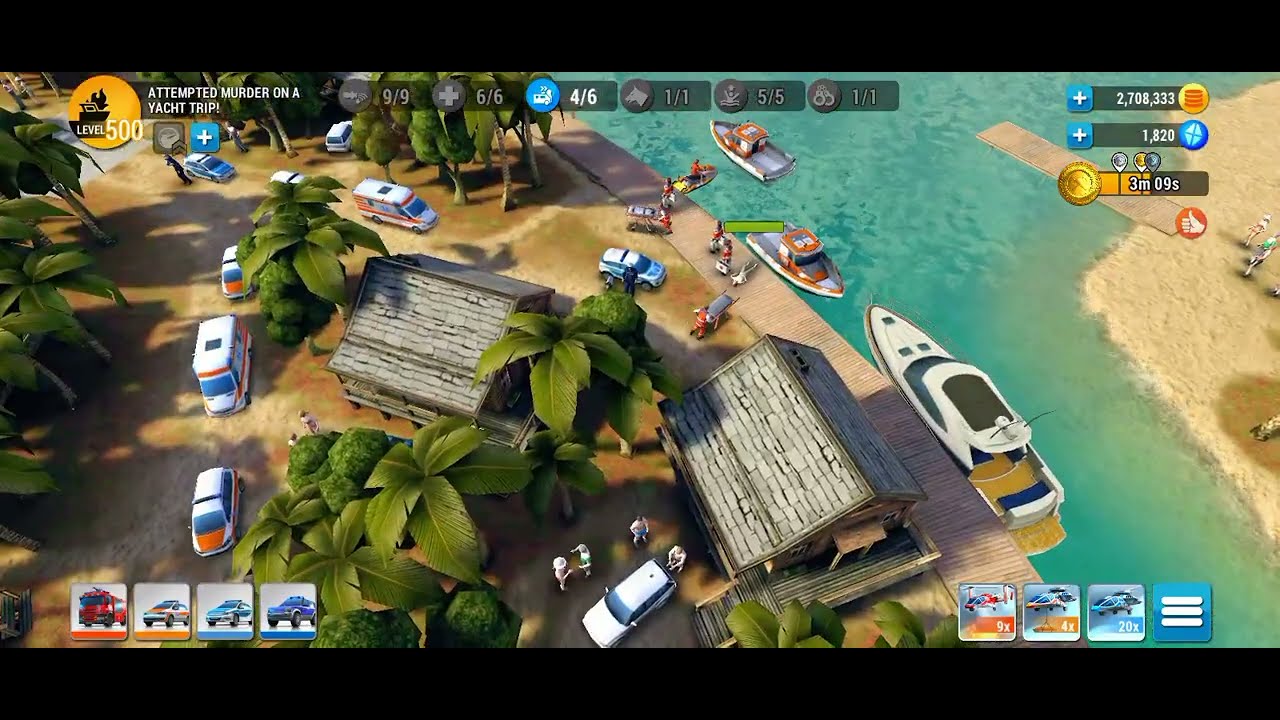 EMHQ Game EMERGENCY HQ: rescue strategy Level