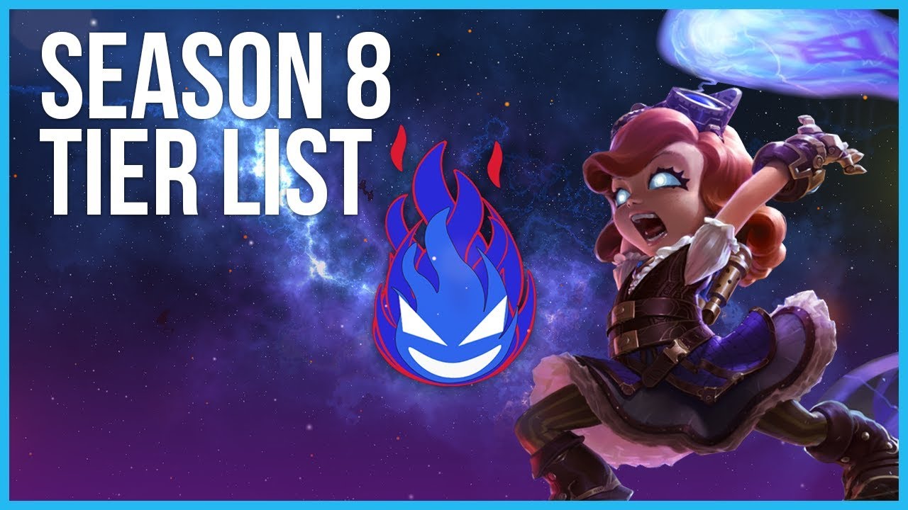 Season 8 lol Tier List