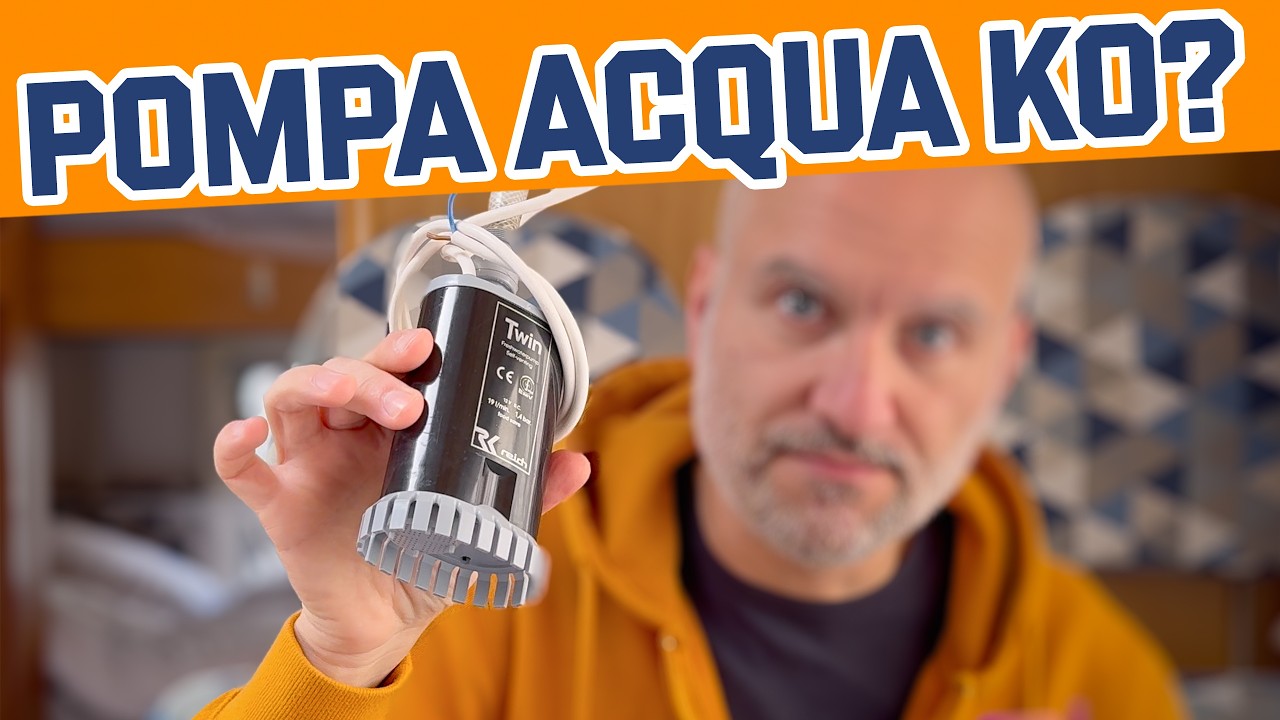 Mai Più Senza Acqua! Come Sostituire la Pompa a Immersione del Camper in 10 minuti Guida passo-Passo