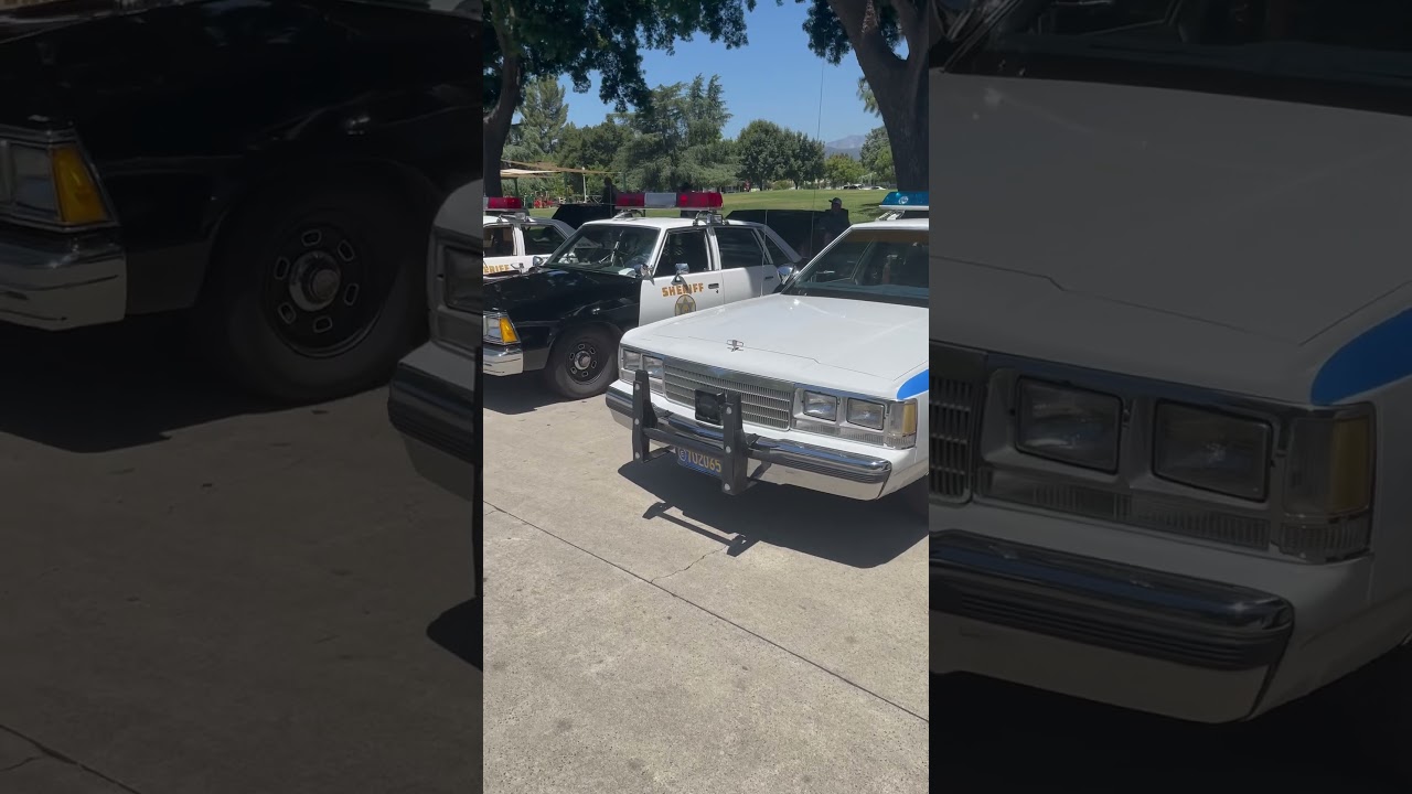 Vintage police cars 🚔 #classiccars #cops #70s #80smovies #80s