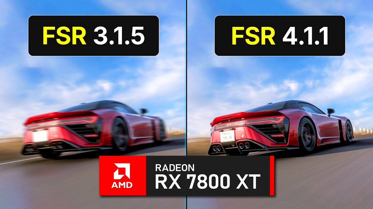 Huge Upgrade for RDNA 3? AMD FSR 4.1.1 vs FSR 3.1.5 🔥