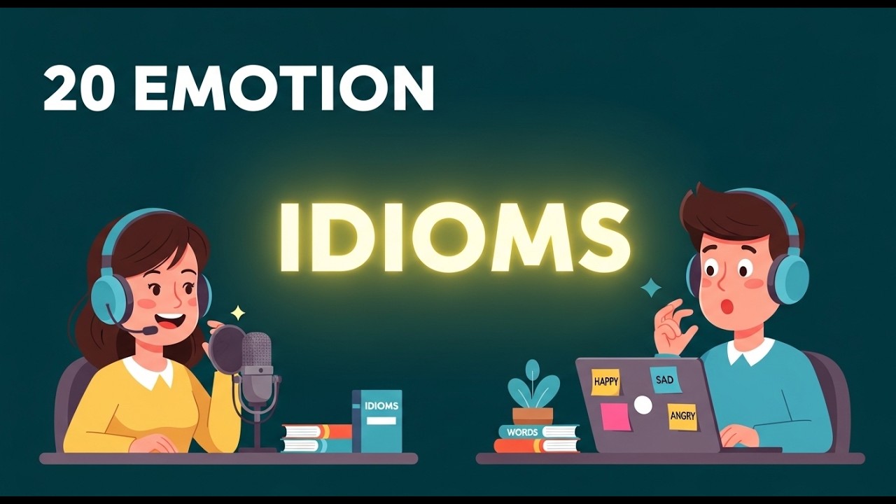 20 Common English Idioms for Emotions | Speak English More Naturally