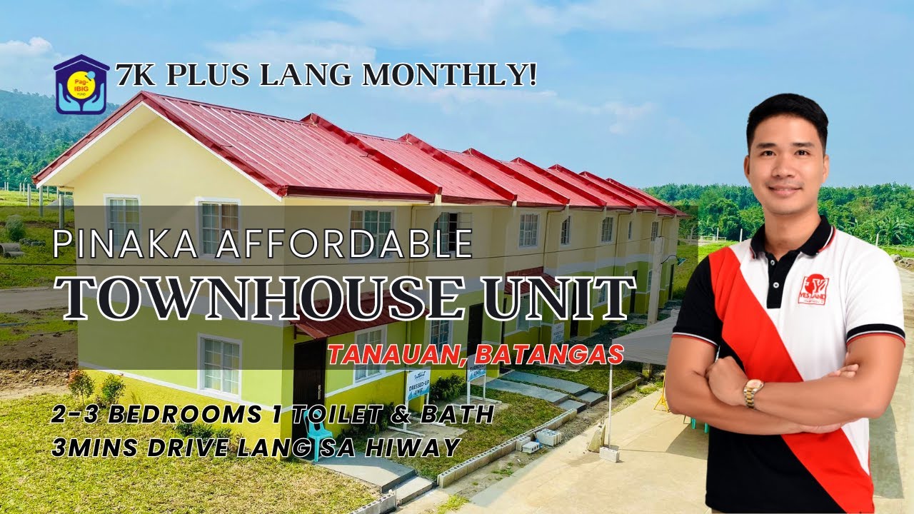 PLAINCREST SUBD 2 | AFFORDABLE TOWNHOUSE IN TANAUAN BATANGAS | NEAR HIWAY | ONE RIDE GOING TO MANILA