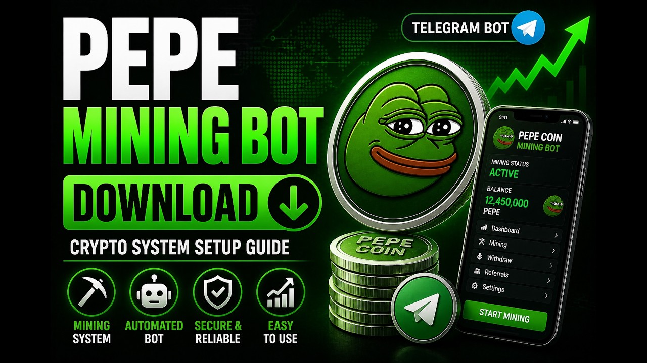 PEPE Mining Bot Download | Crypto System Setup Guide