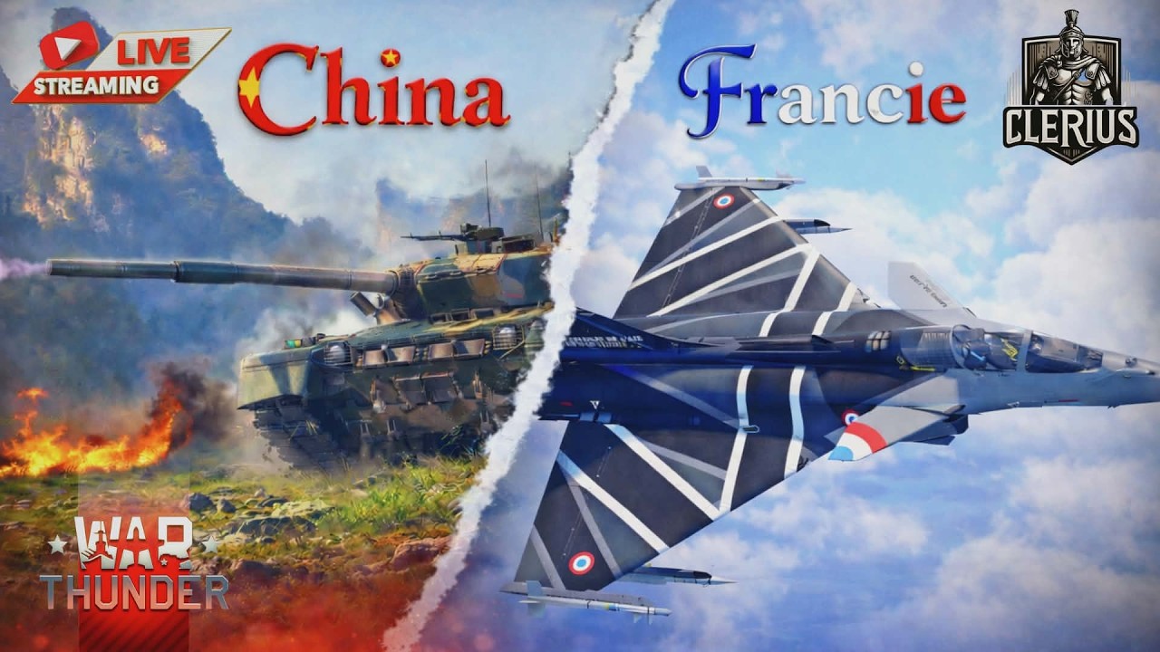 War Thunder! Francie + Čína / Bedýnky ! Discord v Popisku.