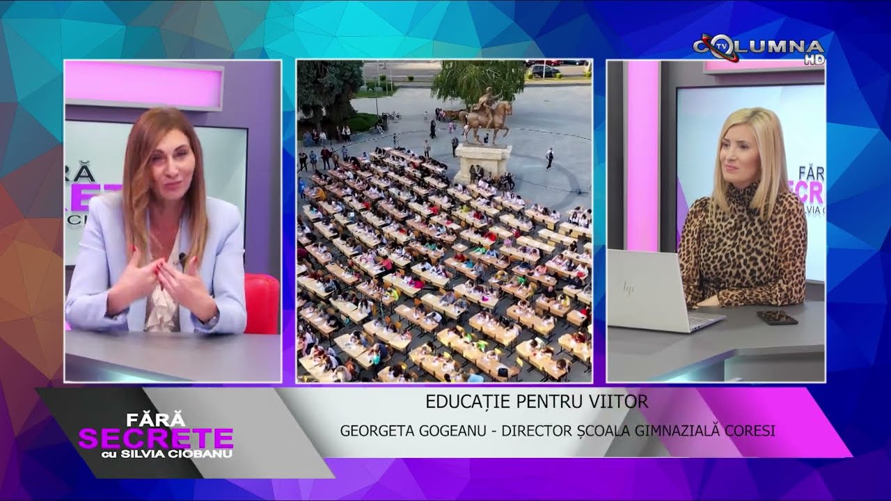 FĂRĂ SECRETE - ȘCOALA GIMNAZIALĂ CORESI - EDUCAȚIE PENTRU VIITOR