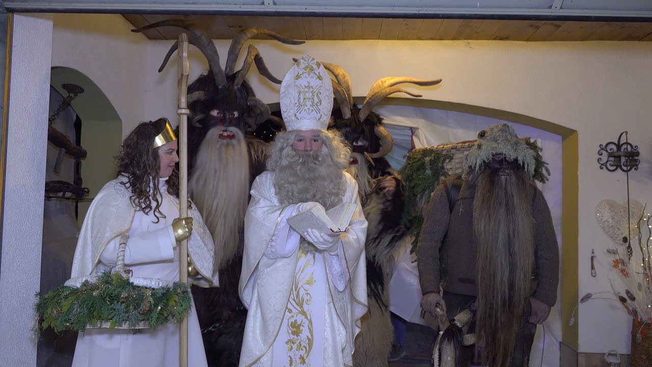 Gasteiner Krampuslauf 2019 von Haus zu Haus