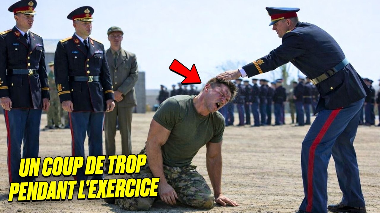 Il a frappé un père célibataire à l’exercice — 4 colonels ont brisé sa carrière!
