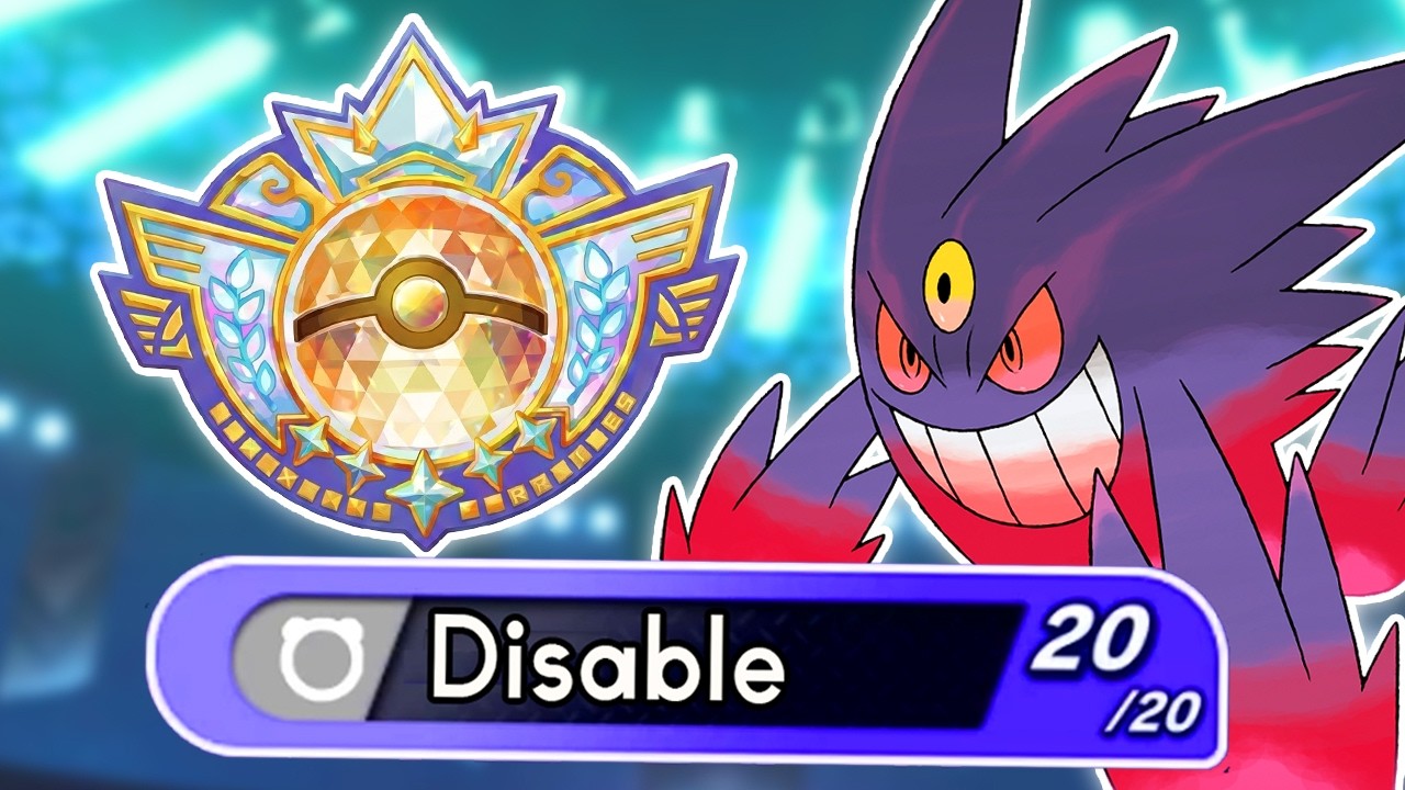 Pokeaim Tries a *NEW* DISABLE MEGA GENGAR Team In Pokemon Champions...