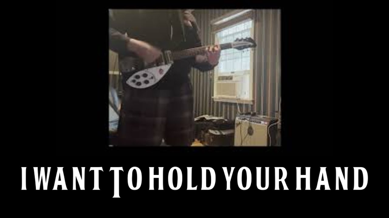 I Want To Hold Your Hand - Rhythm Guitar Cover (Rickenbacker 325c64) - The Beatles