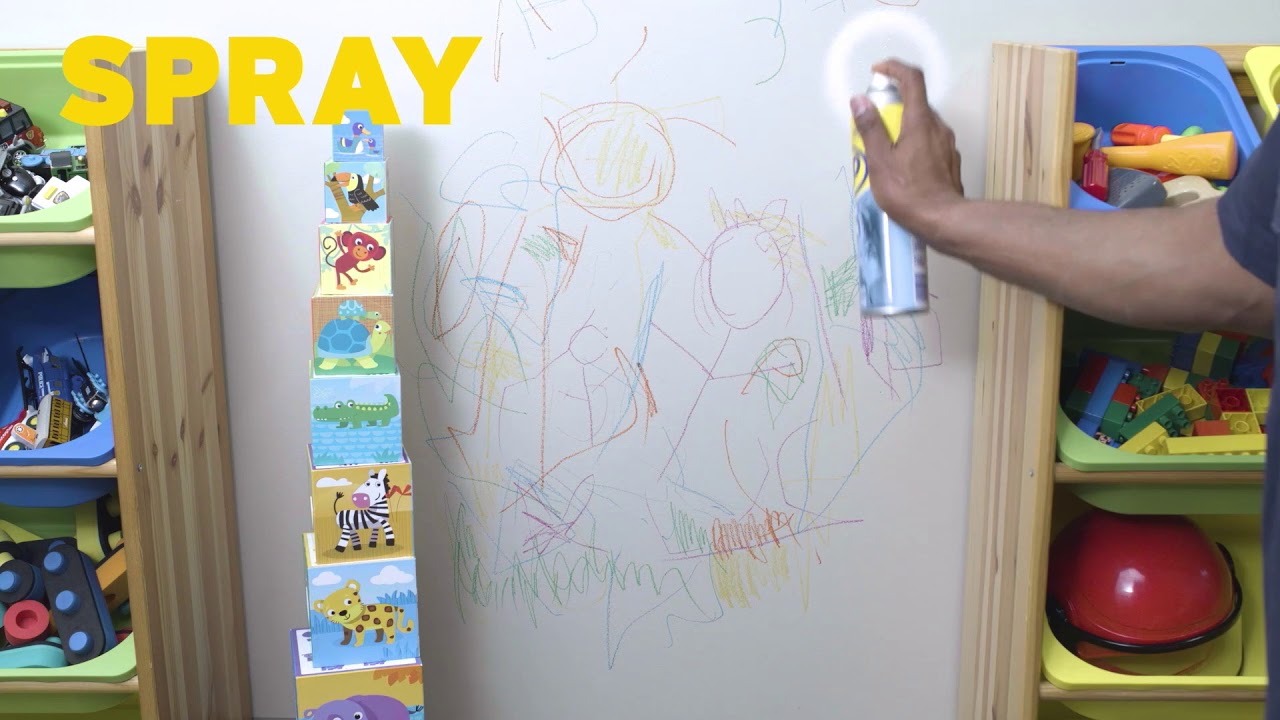 Zep Foaming Wall Cleaner | Effortless Wall Cleaning for Everyday Messes (15s)