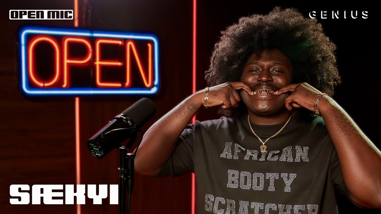S&aelig;kyi &ldquo;GHANA BABY&rdquo; (Live Performance) | Open Mic