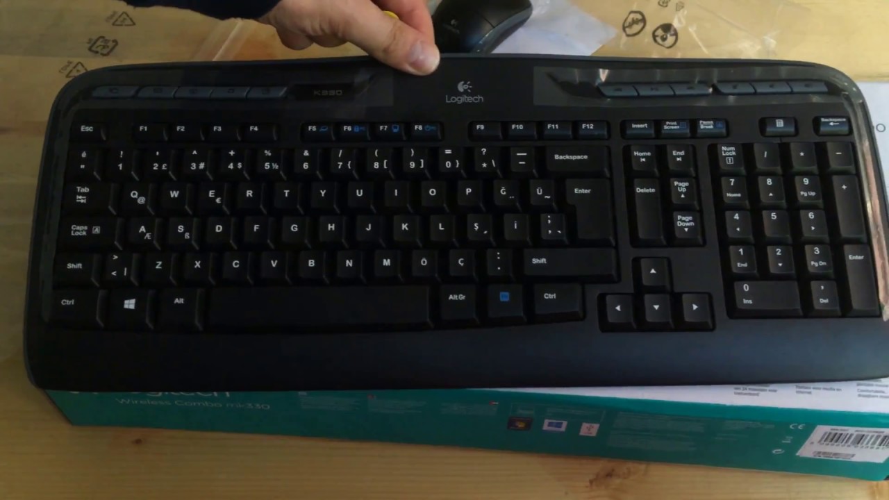 logitech mk330 kutu açılışı ve inceleme fiyat performans ürünü..!