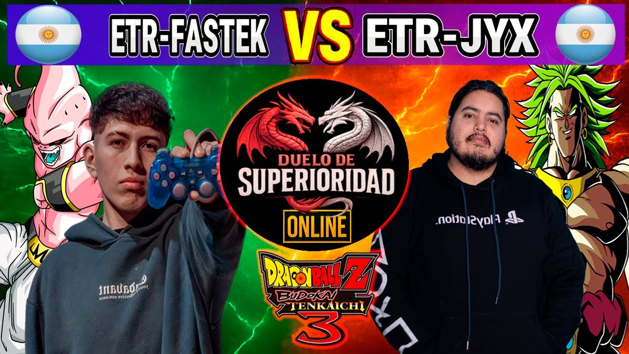 ETR FASTEK vs ETR JYX FT 5 | Dragon Ball Z Budokai Tenkaichi 3