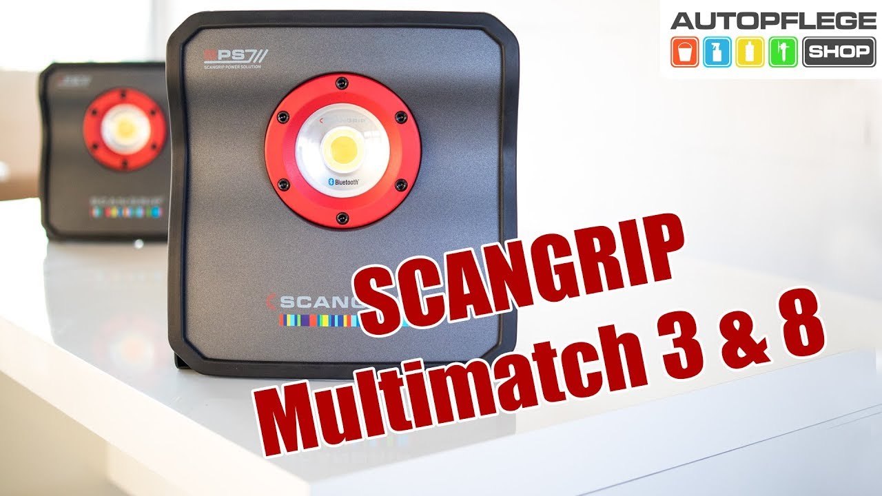 Scangrip Multimatch 3 und Multimatch 8