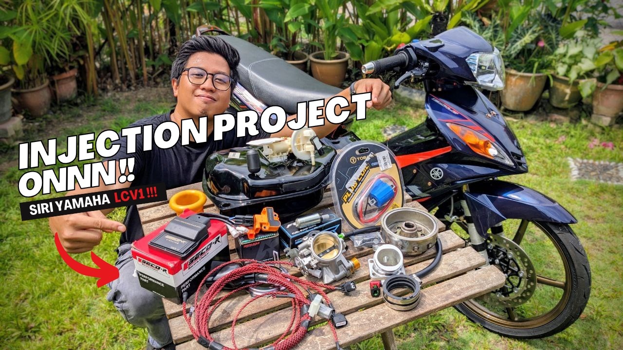 Aku Convert Yamaha Lc4s Carburator Menjadi Injection 😎 Best Respon !!! 🏍..