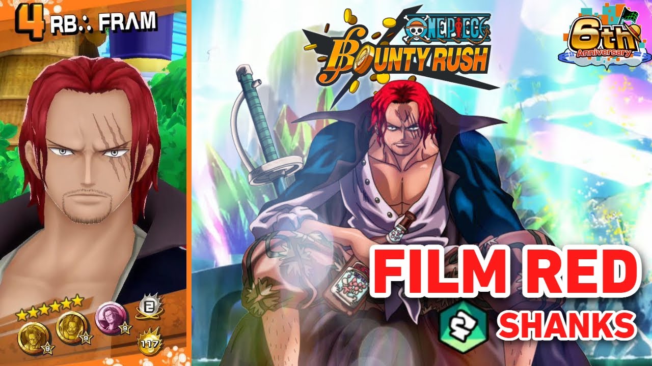 FILM RED SHANKS IS STILL A MONSTER !!! - Level 100 Film RED Shanks Gameplay | ONE PIECE BOUNTY RUSH