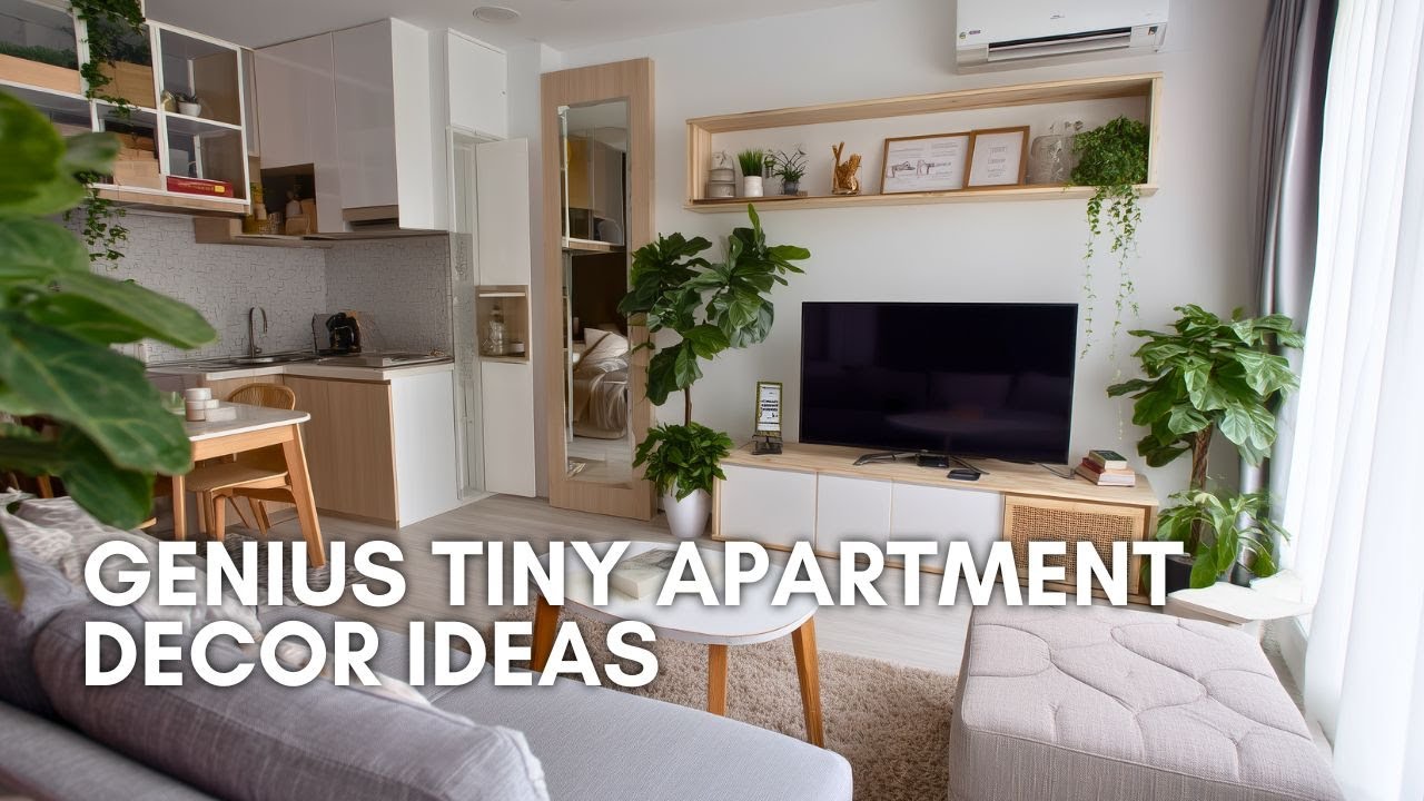 Genius Tiny Apartment Decor Ideas to Transform Small Spaces Into Stylish Modern Homes